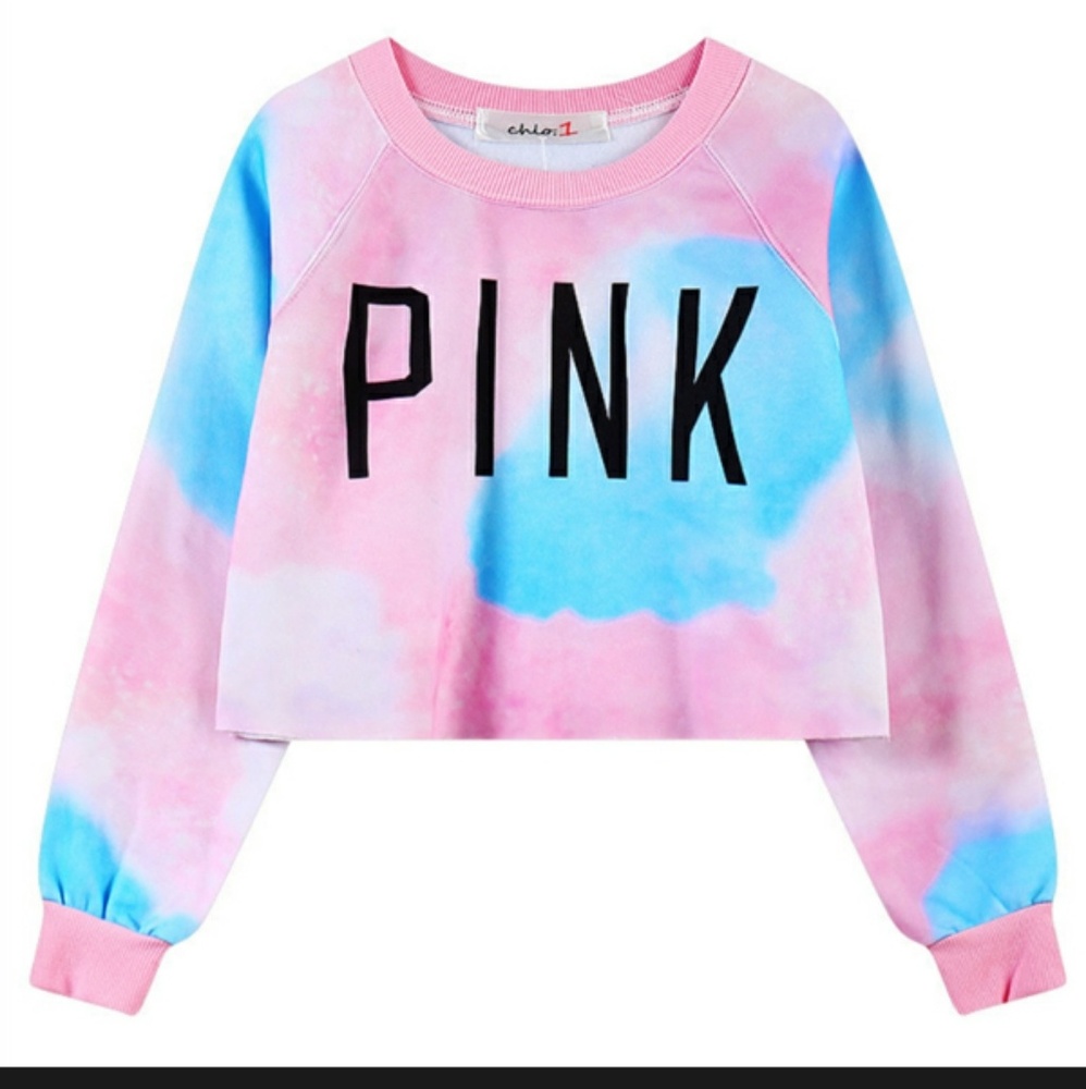 PINK crop sweater